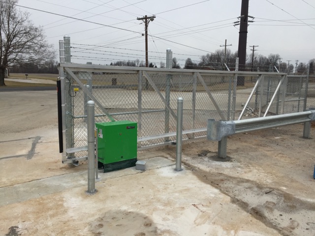 HySecurity Gate Operator & Aluminum Cantilever Gate